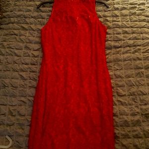Red  dress